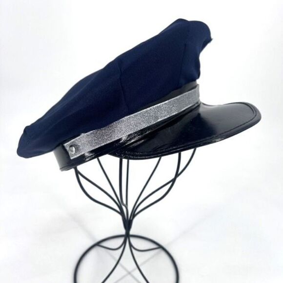 Police officer parole Cap Hat Halloween Role Play Fun Sexy Play One size XL - Picture 2 of 6